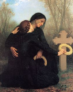 il giorno della morte - William Bouguereau