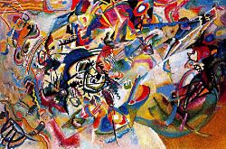 Vassily Kandinsky del 1913 - Compositione VII