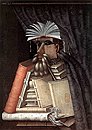 Il bibliotecario - Giuseppe Arcimboldo