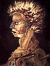 Il fuoco - Giuseppe Arcimboldo