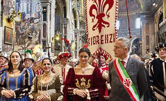 Un momento della cerimonia nella basilica della SS. Annunziata